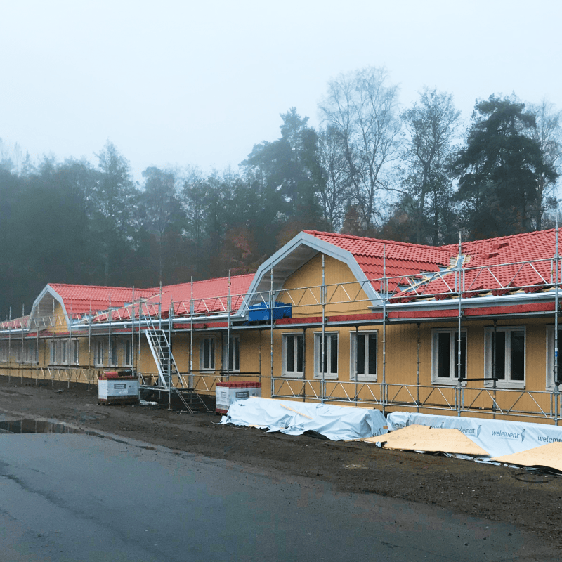 Two-storey care homes in Sweden