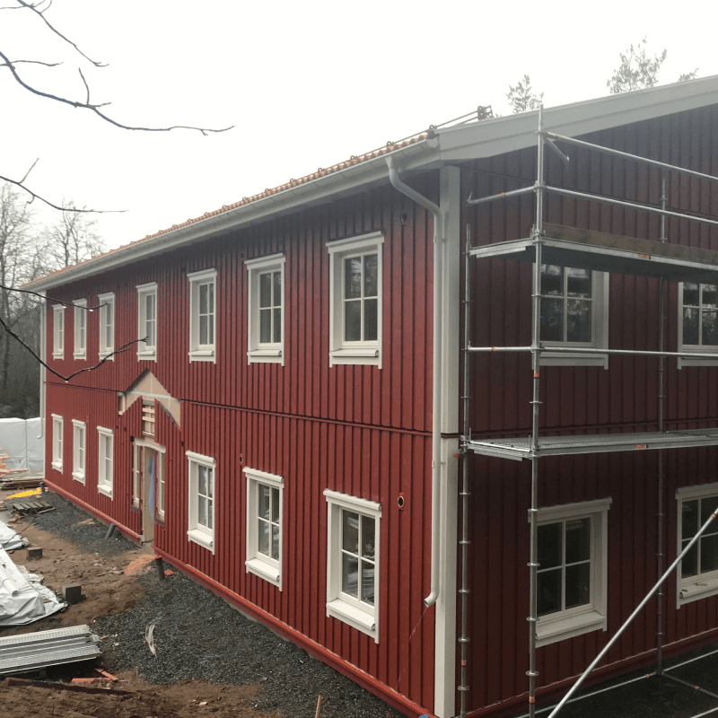 Two-storey care homes in Sweden